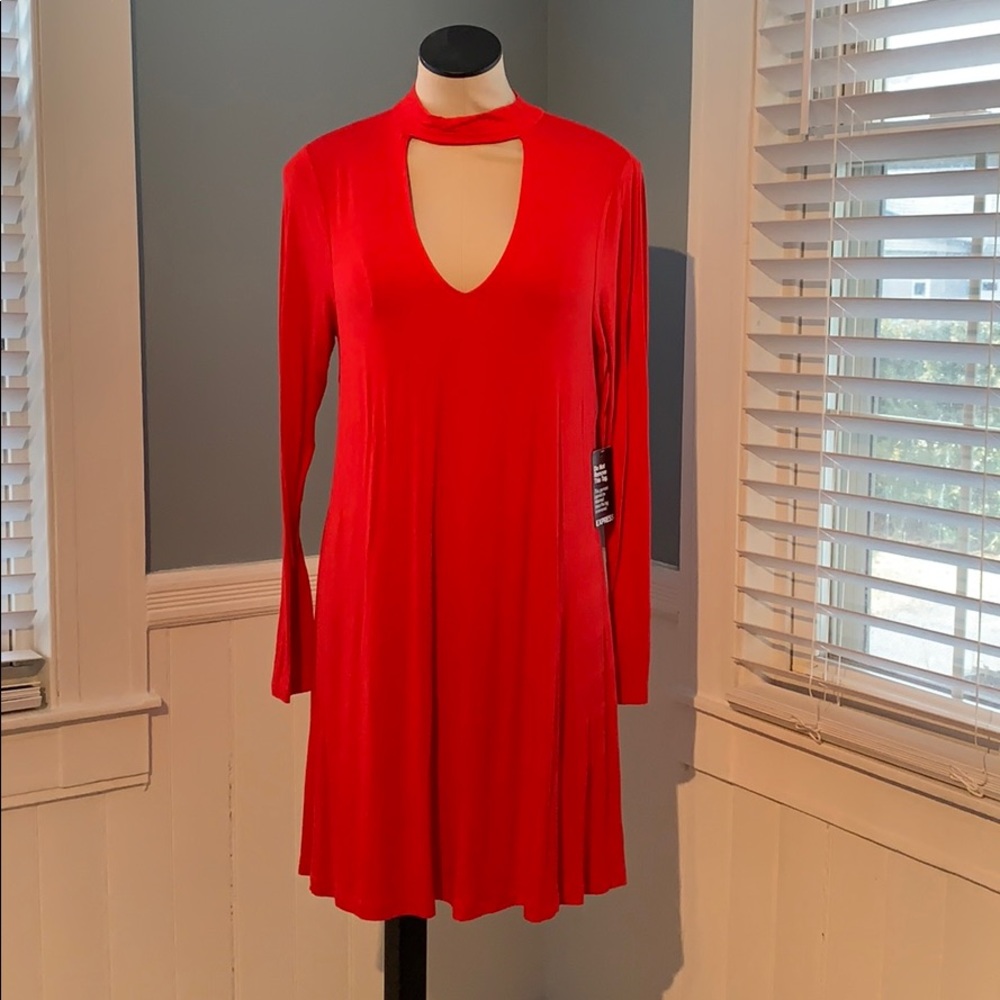 Red dress